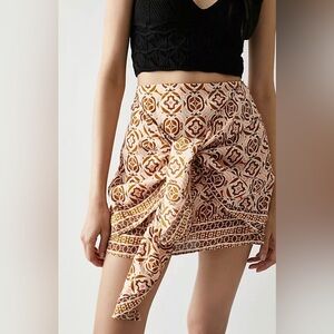 NWT Free People Imogen Sarong Skirt